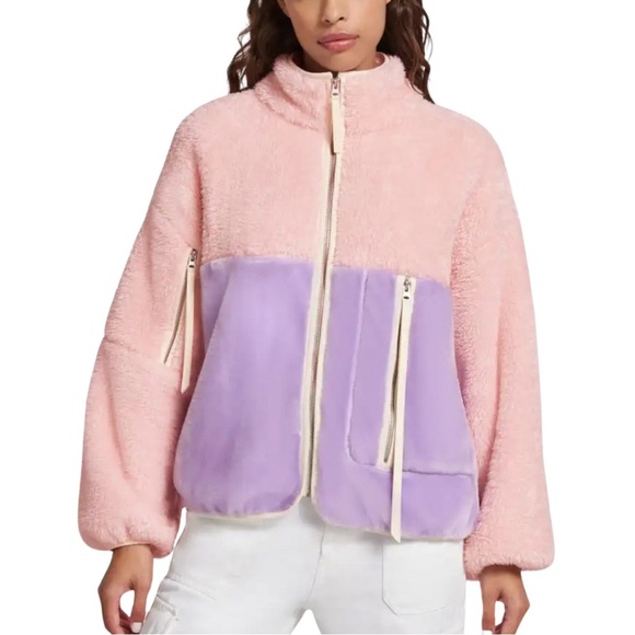 UGG Jackets & Blazers - New UGG Marlene Sherpa Jacket ll / Pink/Purple Size L